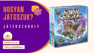 🏴‍☠️Kalóz Mesék Játékszabály - Hogyan játsszuk?🦜