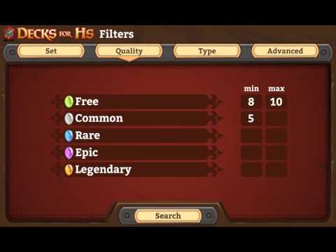 Hearthstone Deck Builder Android - HS Builder Hearthstone Deck Builder Android - HS Builder