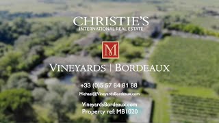 Sold! Magnificent, historical turnkey hobby vineyard in Entre-Deux-Mers, France. Ref: MB1020