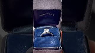 1.35 Carat Knife Edge Tiffany Engagement Ring