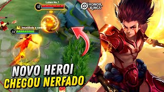 NOVO HERÓI NEZHA | O PIOR HEROI DO BETA  - HONOR OF KINGS