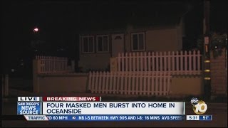 Man stabbed in Oceanside home invasion