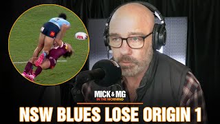 MG Reacts To The NSW Blues Losing The State Of Origin Opener & The Joseph Sua’ali’i Send Off