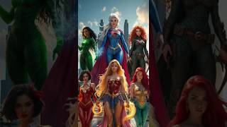 DISNEY AVENGERS X DISNEY JUSTICE LEAGUE | InovaFusion Ai #disney #hybrid #fusion #avengers