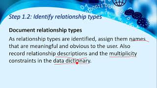Conceptual Database Design Part 2
