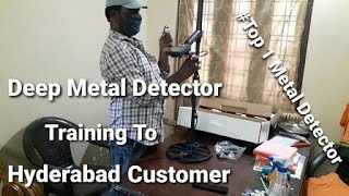 Gold Metal Detectors in Hyderabad | Metal Detector Training To Hyderabad Customer