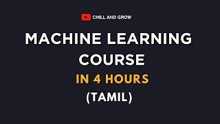 Learn Machine Learning for FREE in Tamil | Ultimate Course for Beginners