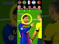 Haaland vs Neymar vs Mbappe vs Messi vs Ronaldo Losing control moments