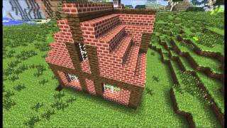 ComputerCraft - Press Button Turtle Build, Ep 01: First House