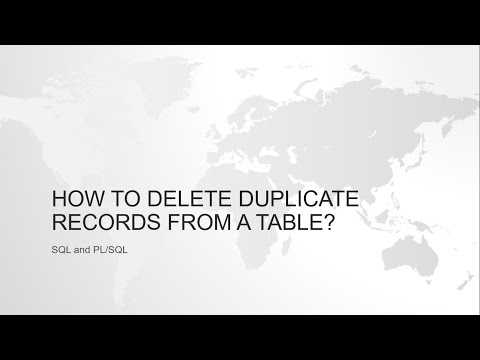 HOW TO IDENTIFY AND DELETE DUPLICATE ROWS USING ROWID AND GROUPBY IN ORACLE SQL HOW TO IDENTIFY AND DELETE DUPLICATE ROWS USING ROWID AND GROUPBY IN ORACLE SQL