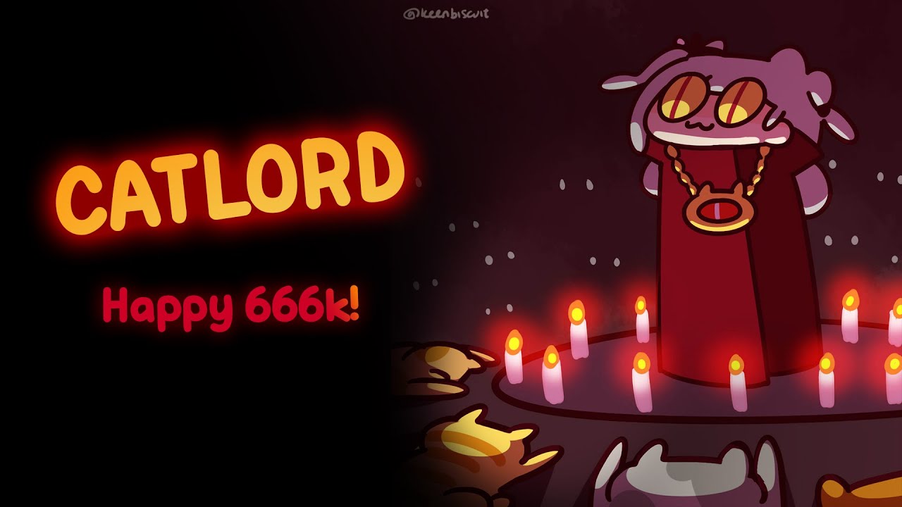 666k celebration! catlord or cringelord? you decide!