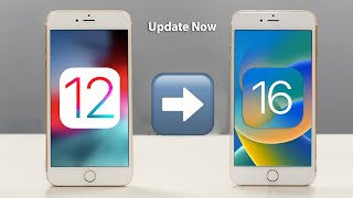 How to Update iOS 12 to iOS 16 - Install iOS 16 on Old iPhones