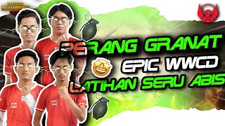 LATIHAN SERU!!! PERANG GRANAT UNTUK WWCD!!! - PUBG MOBILE INDONESIA | Zuxxy Gaming