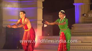 Bharatnatyam Dance with N Srikanth and Aswathy Nair at the Khajuraho Dance Festival 2020