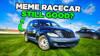 We want to hate it... But we can't.... PT Cruiser Racecar ep. 1