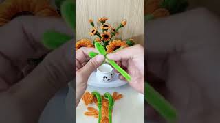 Inspirational Pipe Cleaner Flower Craft Tutorial  DIY Handmade Floral Creations for Moms  #diy