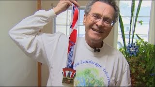 Minnesota man battling cancer finishes 100th marathon