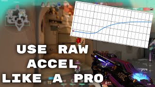 How A Valorant PRO Uses RAW ACCEL (feat. DZ ZexRow)