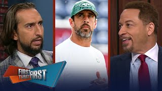 Aaron Rodgers on Hall of Fame: 'It’s going to be special' & Jets SB odds | NFL | FIRST THINGS FIRST