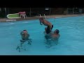 four idiots swimming routine