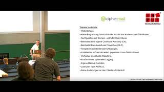 LIT2018 E Mail Encryption Gateway CipherMail