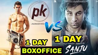 Sanju Boxoffice Collection vs PK Box office collection, Sanju first day Collection Beats pk, Ranbir