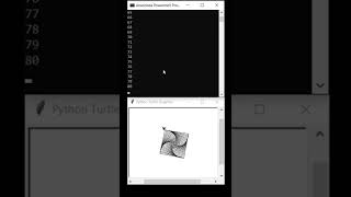 Python Turtle Square Spiral Tutorial - Part 2
