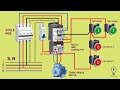 Contactor Connection with 2 NO and 2 NC Switches