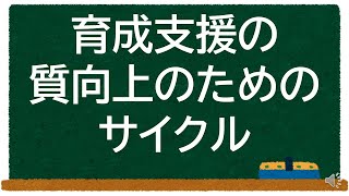 育成支援の質向上のためのサイクル【学童保育】