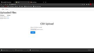 csv uploader - coding ninjas backend