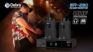 NEW D Debra ER-280 Wireless In Ear Monitoring System