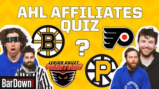CAN YOU NAME EVERY AHL AFFILIATE?