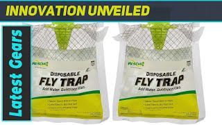 RESCUE! Disposable Fly Trap: Ultimate Outdoor Fly Control?