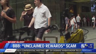 Consumer Alert: BBB warns ‘unclaimed rewards’ could be a hoax