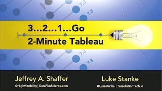 Zen Master: 3...2...1...GO! Two-Minute Tableau Tips and Tricks