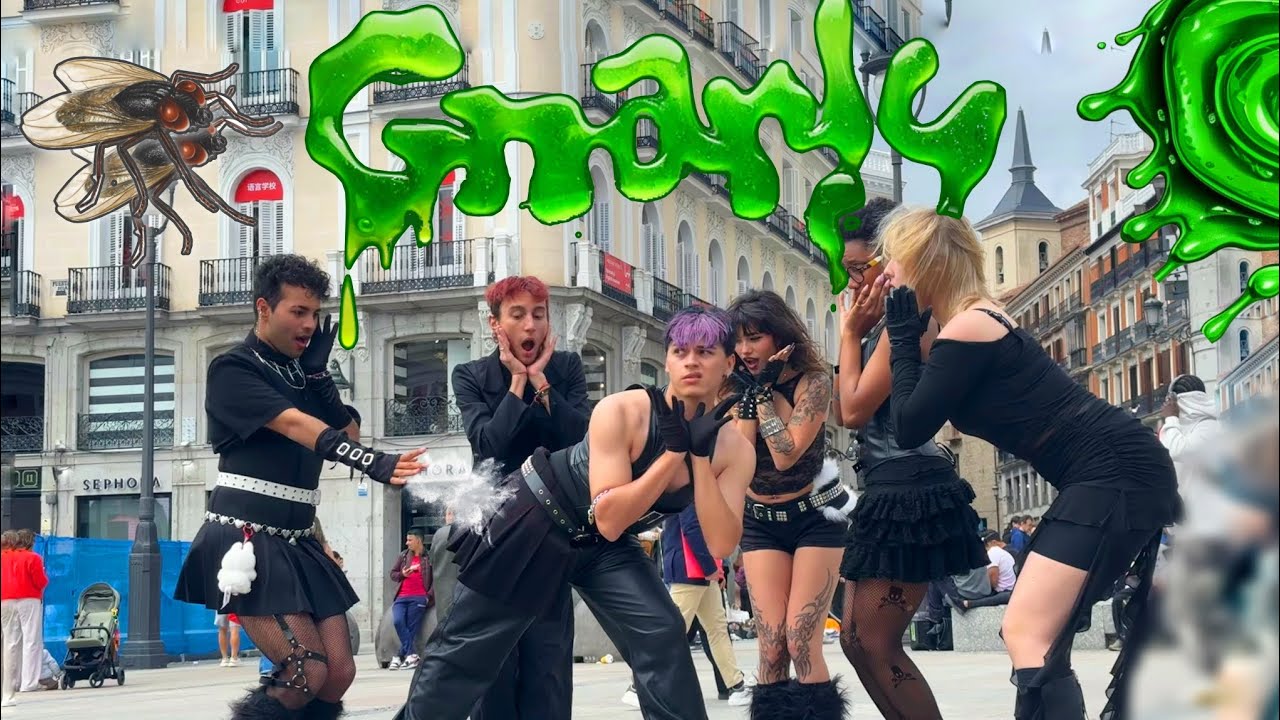 Dance One Take In Public In Spain Katseye Gnarly Cover By