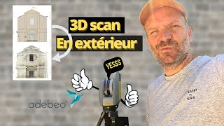 🏰 Tutoriel scan 3D d'un château ! - Trimble X7,  Perspective, Realworks et Scan Essentials - Part 1