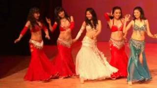 Korea Art Bellydance 1 -live drums- 9JUN08 Seoul