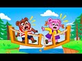 London Bridge + Five Little Ducks | BabyBoo Kids Songs & More Nursery Rhyms