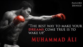 Muhammad Ali Motivational Quotes | Greatest of All Time