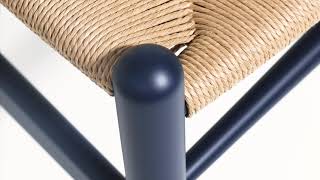 Up Close with the Carl Hansen \u0026 Son CH24 Wishbone Chair in Soft Blue