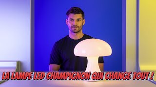 Ne manquez pas la Lampe de Table LED Champignon : Une solution simple pour une ambiance cosy