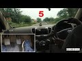 drive through single road learn steering control and gear shift drive share