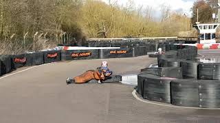 Rye house go-karting funny accident