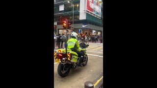 香港摩托骑警阿Sir 4K #警察#Police