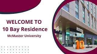 10 Bay Residence - McMaster University