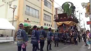 佐原の大祭2014秋　楽日　新橋本区乱曳き