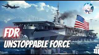 Franklin D. Roosevelt FDR, the ship nobody wanted in World of Warships Blitz (Wows Blitz)