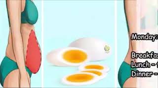 The Boiled Egg Diet – Lose 24 Pounds In Just 2 Weeks.