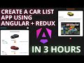 Let's Create a Car List App with Angular in 3 Hours #project #frontend #angular #course